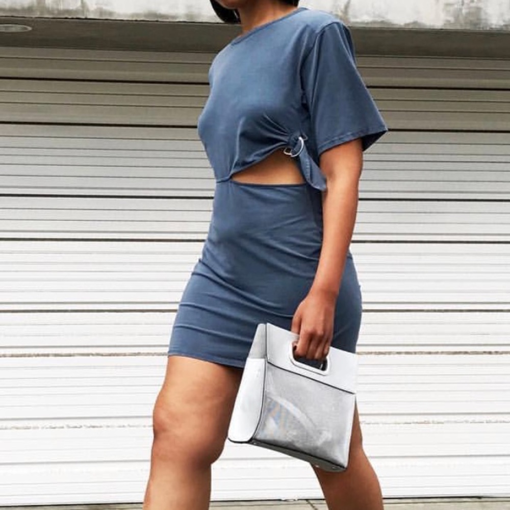 Stone blue Dress